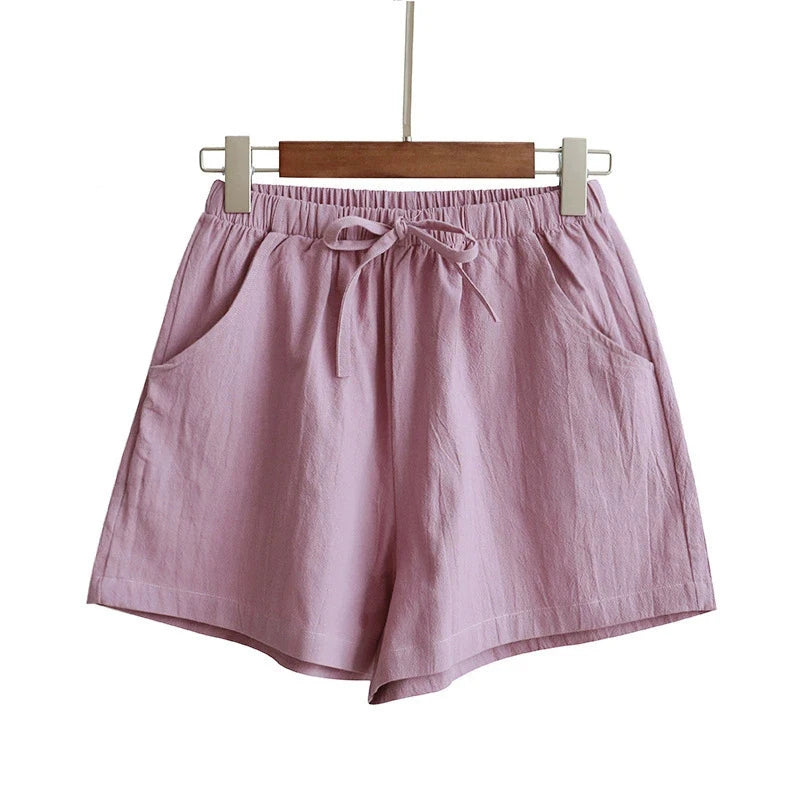 Women’s Casual High-Waist Summer Shorts – Breathable & All-Match